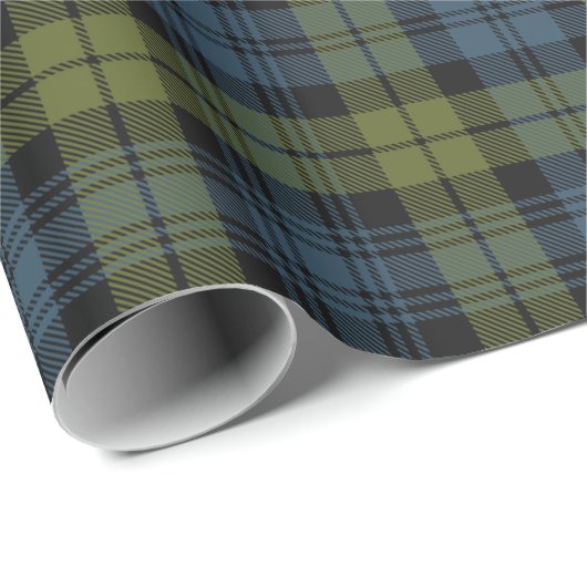 Campbell Tartan Wrapping Paper Cadeaupapier (Rol Hoek)