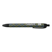 Campbell Tartan Zwarte Inkt Pen (Bodem)