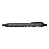 Campbell Tartan Zwarte Inkt Pen (Bovenkant)