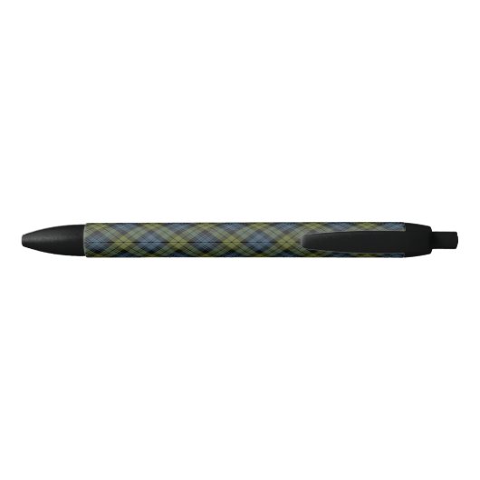 Campbell Tartan Zwarte Inkt Pen (Achterkant)