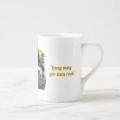 Campbell Thatched Cottage Personalized Porselein Kop (Rechts)