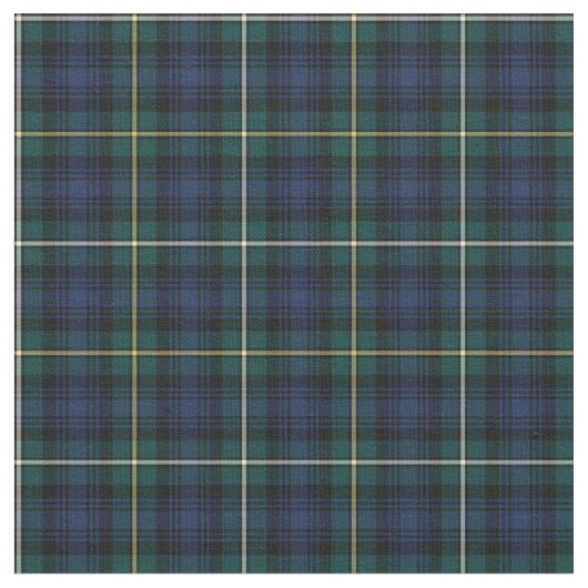 Campbell van Argyll Tartan Stof (Close Up)