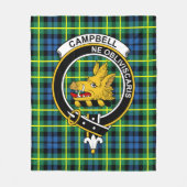 Campbell van Breadalbane Ancient Tartan Fleece Deken (Voorkant)