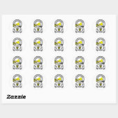 CAMPBELL Wapen Ronde Sticker (Vel)