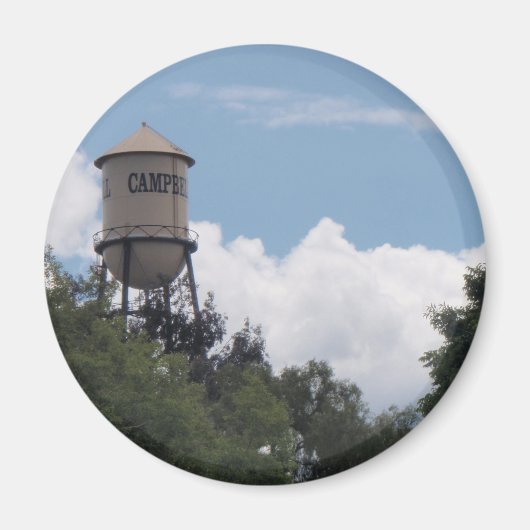 Campbell Water Tower, Californië Magneet (Voorkant)