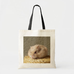 Campbells Dwerg Russische Hamster, Argente Tote Bag