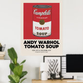 Campbells Tomatensoep Poster (Thuiskantoor)