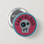 CampBlood Skully Merit Badge Button (Voorkant /achterkant)