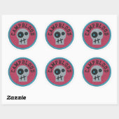 CampBlood Skully verdienen badge stickers (Vel)