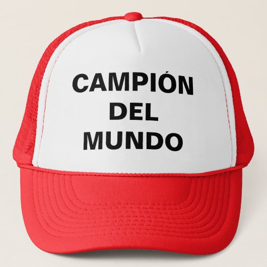 CAMPEÓN DEL MUNDO TRUCKER PET (Voorkant)
