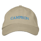 CAMPEON EMBROIDERED BASEBALL PET (Voorkant)