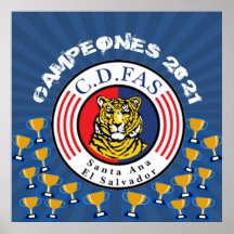 Campeones 2021 C.D. FAS El Salvador