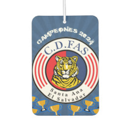 Campeones C.D. FAS Futbol Salvadoreño Poster Luchtverfrisser