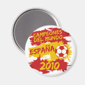 Campeones del Mundo 2010 Magneet (Voorkant / Achterkant)