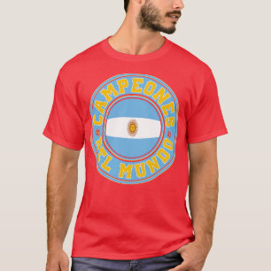 Campeones Del Mundo Argentinië 2022 T-shirt