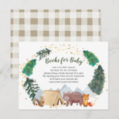 Camper Adventure Baby Boeken instapkaart Briefkaart (Voorkant / Achterkant)