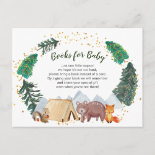 Camper Adventure Baby Boeken instapkaart Briefkaart