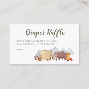 Camper Adventure Diaper Raffle Kaart