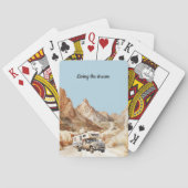 Camper Adventure Living the dream Pokerkaarten (Achterkant)