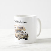 Camper Avontuur Droomleven Koffiemok (Voorkant rechts)