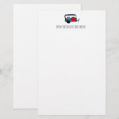 Camper Briefpapier (Voorkant / Achterkant)