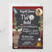 Camper Buffalo Pset 2e verjaardag Camping Kaart (Voorkant)