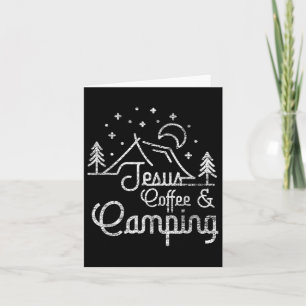 Camper Camp Lover Christelijke Jezus Camper Camp Kaart