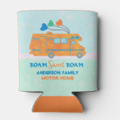 Camper Camper Bus RV Reizen | Naam toevoegen Blikjeskoeler (Achterkant)