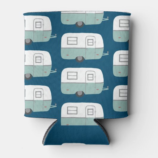  camper camper camping AANPASSEN IT Blikjeskoeler (Voorkant)