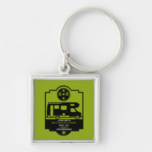 Camper Camping Cadeaus Sleutelhanger