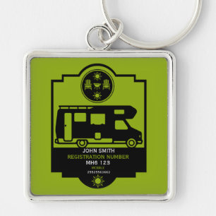 Camper Camping Cadeaus Sleutelhanger