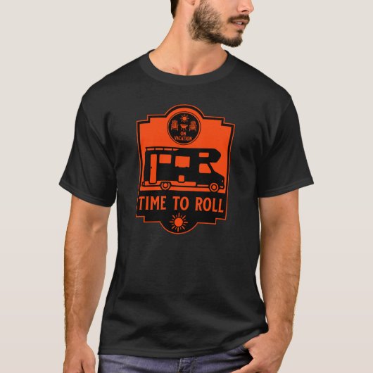 Camper Camping Cadeaus T-shirt (Voorkant)