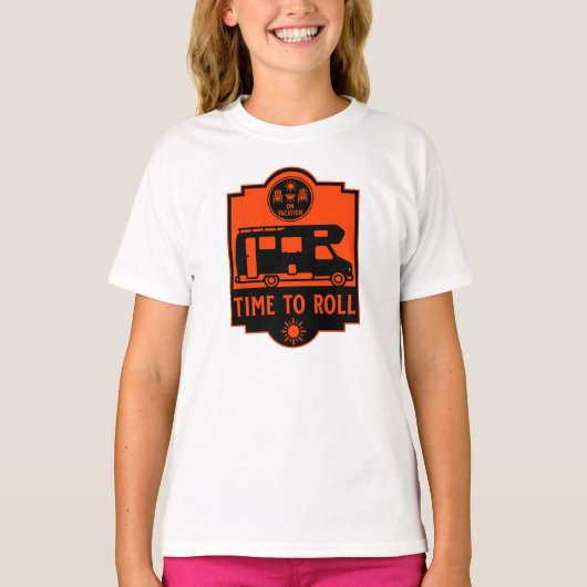 Camper Camping Cadeaus T-shirt (Voorkant)