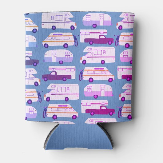  camper camping RV-vanlife CUSTOM Blikjeskoeler (Voorkant)