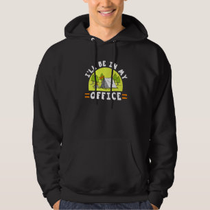 Camper Camping Tent zal in mijn Kantoor zijn Hoodie