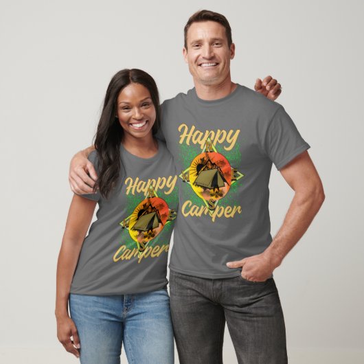 Camper Camping vintage T-shirt (Unisex)