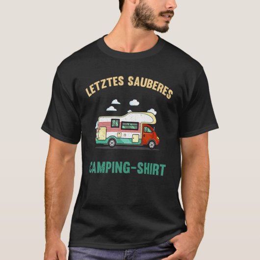 Camper Caravan Camper Camping Caravan T-shirt (Voorkant)