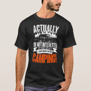 Camper Caravan Camping 1 T-shirt