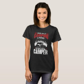 Camper Caravan Camping 2 T-shirt (Voorkant volledig)