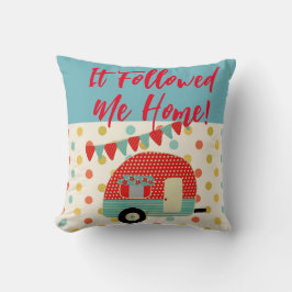 Camper Caravan Gezegden Het volgde me naar huis RE Kussen