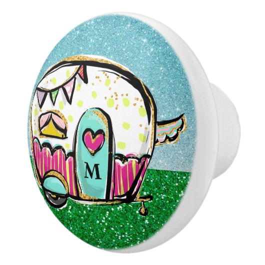 Camper Ceramic Knobs. Keramische Knop (Rechts)