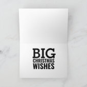  CAMPER CHRISTMAS ART WENSKAART FEESTDAGEN KAART (Binnen)