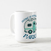 Camper Coffee Mug by Sommer Hamilton Koffiemok (Voorkant links)