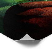 Camper confronteert een vliegende schok wanneer hi poster (Hoek)