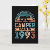 Camper geboren in 1993 30e verjaardag van de RV-ca Kaart (Gele Bloem)