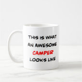 camper, geweldige koffiemok (Links)