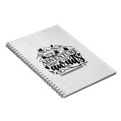 Camper Gift Adventure Awages Notitieboek (Rechterzijde)