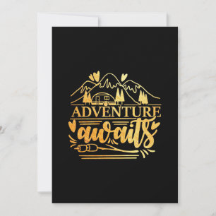 Camper Gift Adventure is op zijn plaats Save The Date