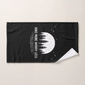 Camper Gift | Hike More Worry Less Birthday Handdoek (Handdoek)