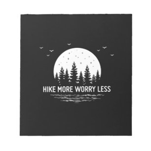 Camper Gift Hike More Worry Less Birthday Notitieblok